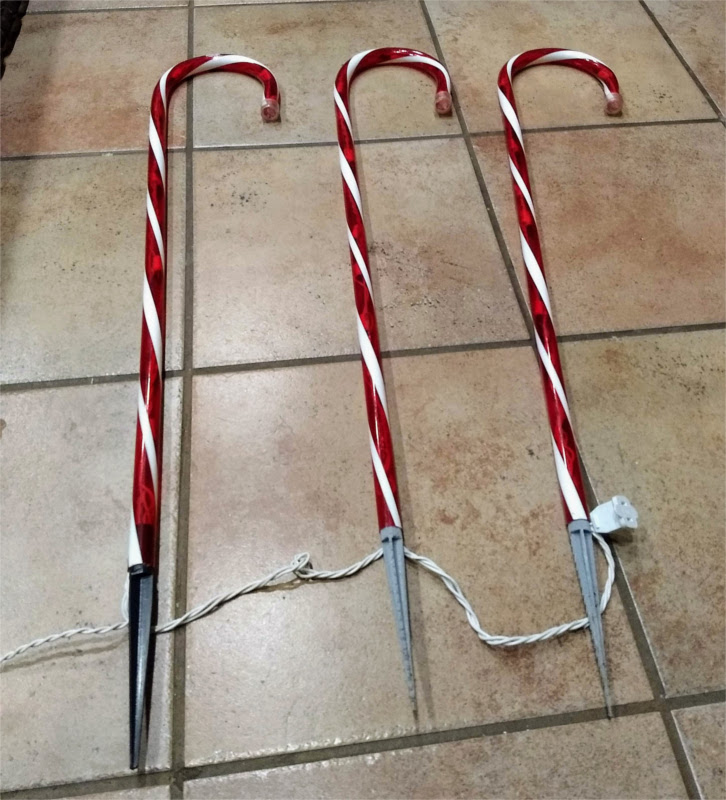 candy cane decorations